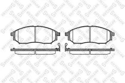 Комплект тормозных колодок, дисковый тормоз STELLOX купить